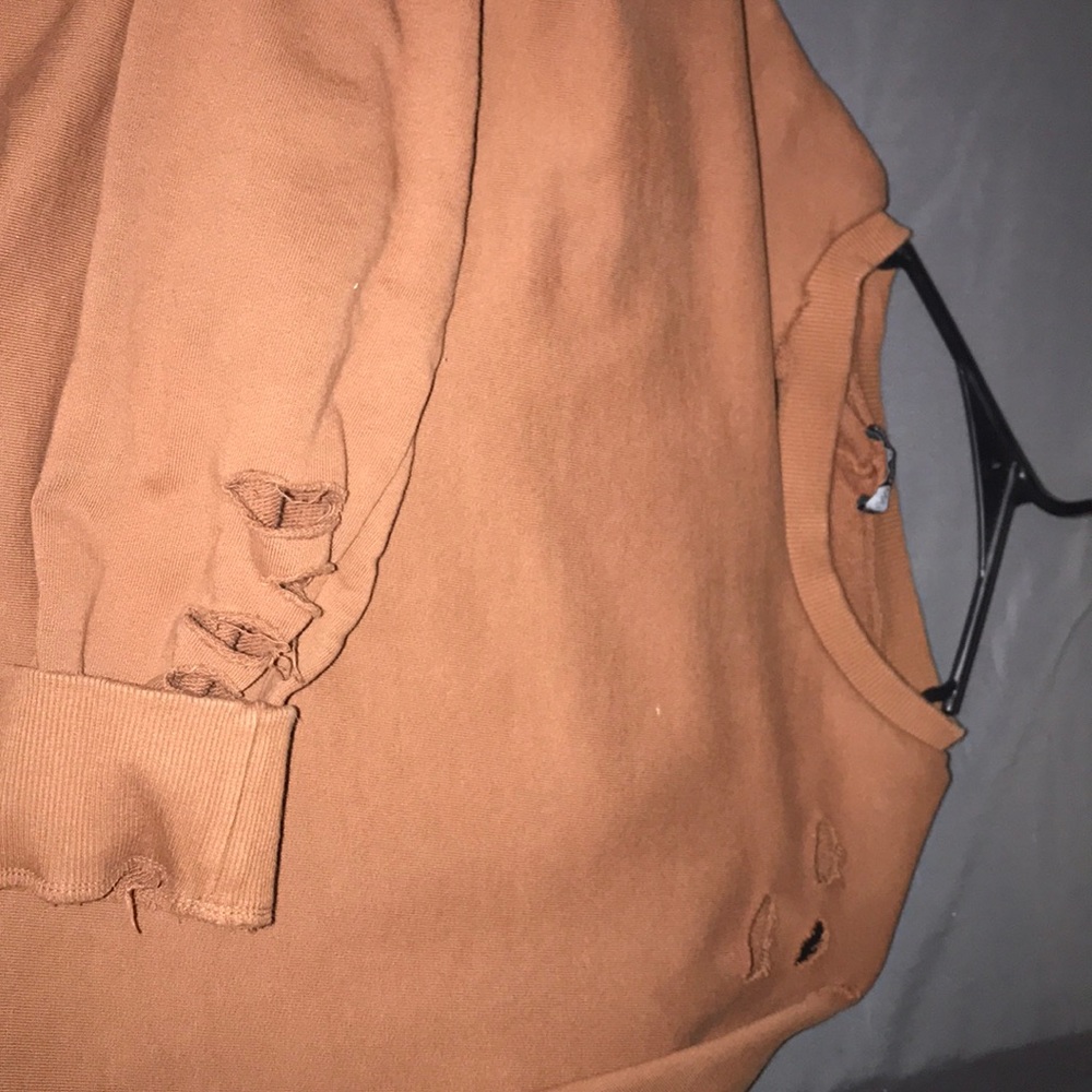 destroyed oversized shirt